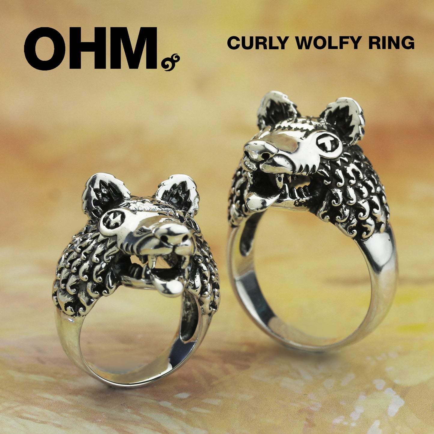 Curly Wolfy Ring (Retired)