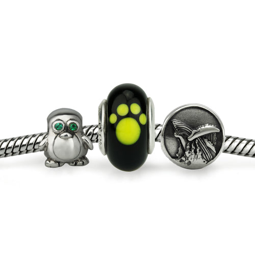 Yellow/Black Paw Print (Retired)