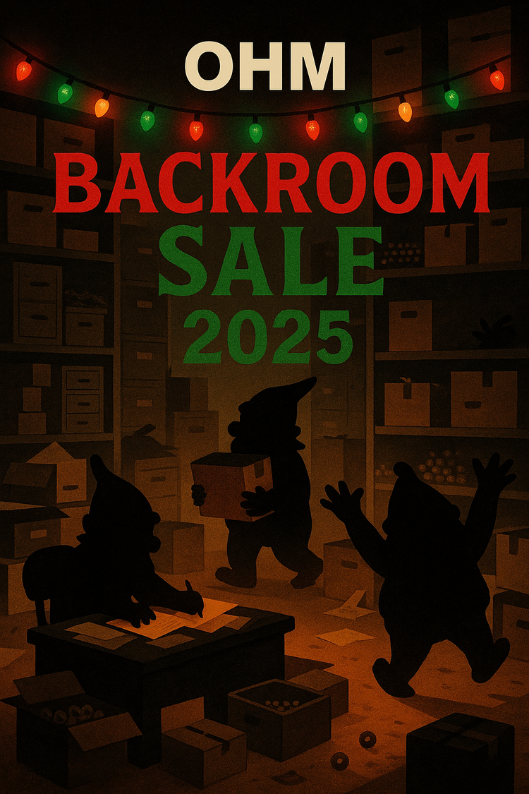 OHM BACKROOM SALE 2025