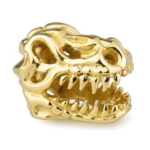 T-Rex Skull (14K Gold)