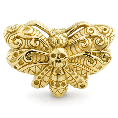 Deadhead Moth (14K Gold)