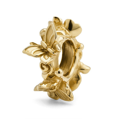 Butterfly Band -14K Gold