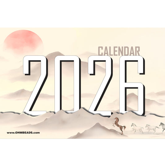 2026 Calendar Cards