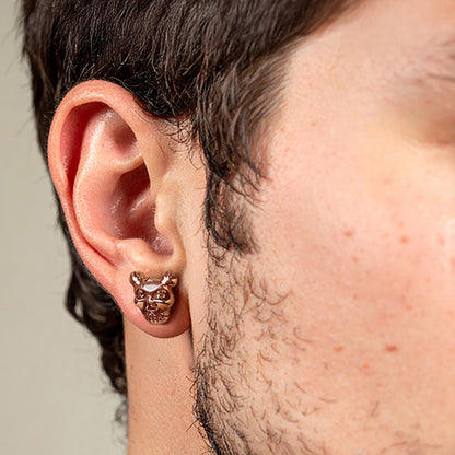 Teddy Scares Earrings (Blush)