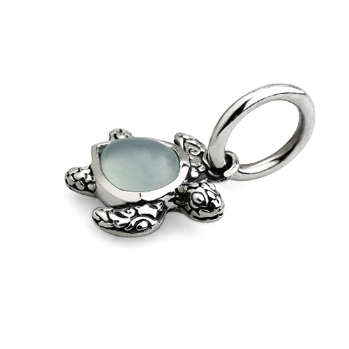 Turtlesong (Blue Chalcedony) - Shipping after Sep 9, 2026