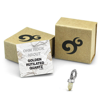Hidden Magic (Golden Rutilated Quartz) - Shipping mid-October