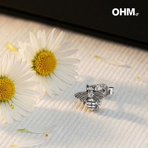 Bee Brave Stud Earring
