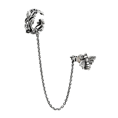 Bee Brave Earrings Withveritas Vine Ear Cuff