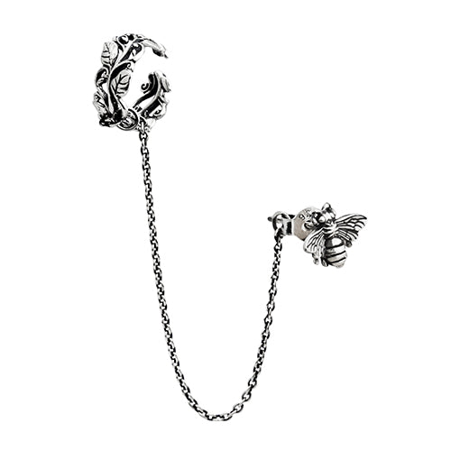 Bee Brave Earrings Withveritas Vine Ear Cuff