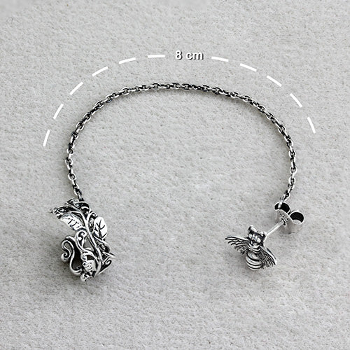 Bee Brave Earrings Withveritas Vine Ear Cuff