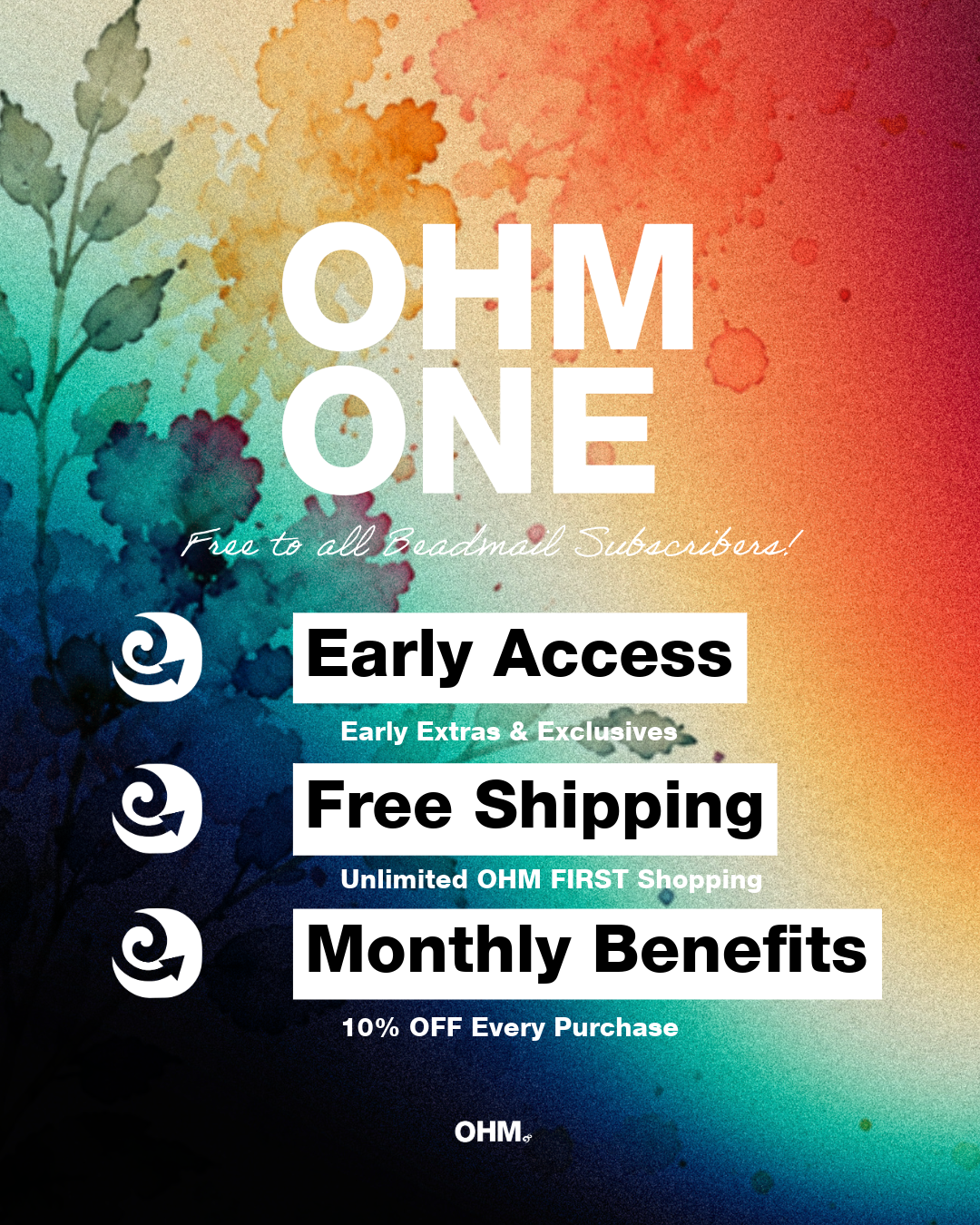 OHM ONE (Annual Subscription)