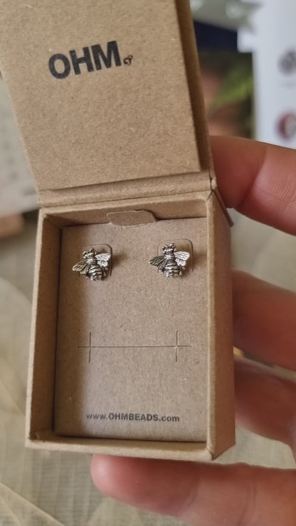 Bee Brave Stud Earring
