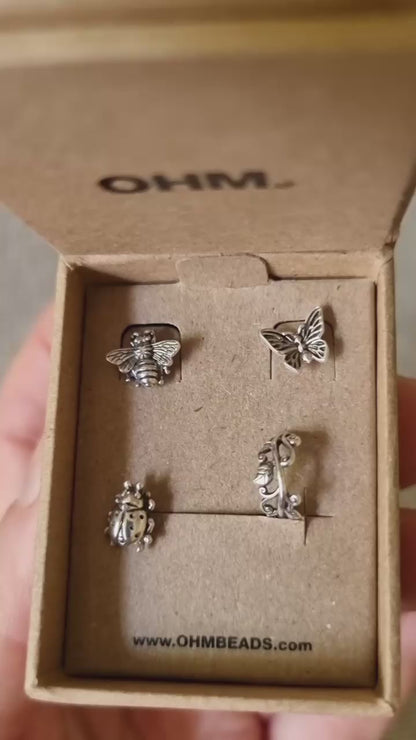 Veritas Vine Ear Cuff Set (Includes Three Studs)