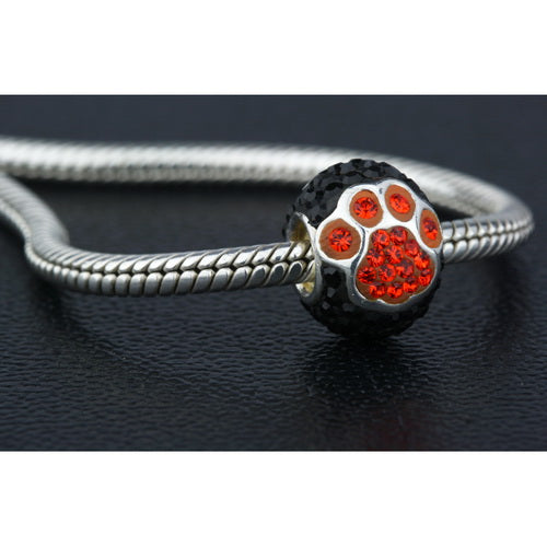 Orange/Black Paw Pave (Retired)