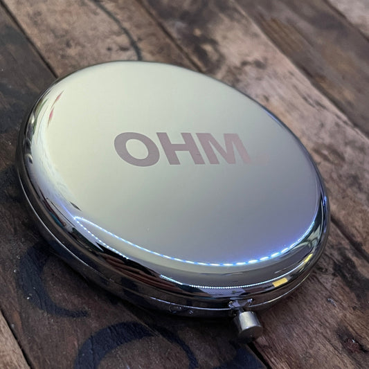 OHM Metal Pocket Mirror