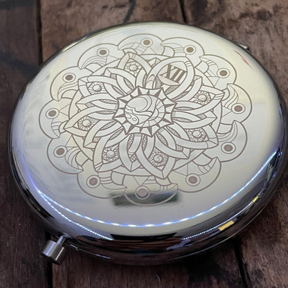 OHM Metal Pocket Mirror