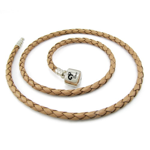 Braided Leather Necklace (Retired)