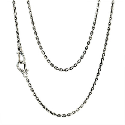 OHM S Clasp Necklace (36"/90cm))